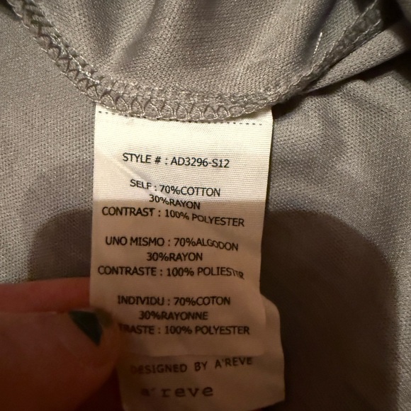 A’reve from Anthropologie layered ruffle hem sleeveless dress - Picture 7 of 7